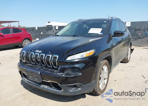 2016 Jeep Cherokee Limited z USA, uszkodzony, nr VIN 1C4PJLDB0GW346162